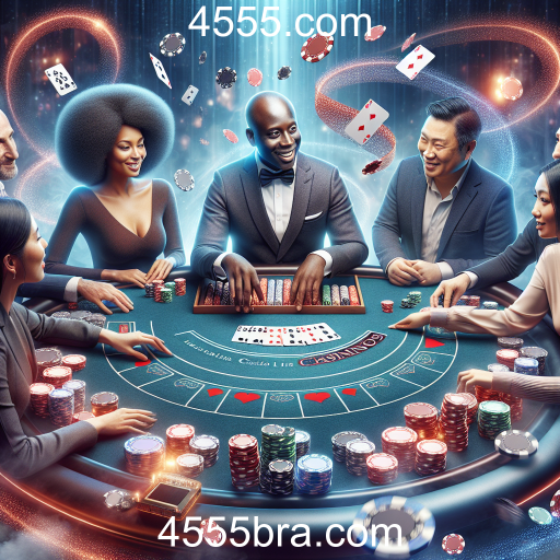 Experimente a Emoção do Cassino Ao Vivo no 4555.com